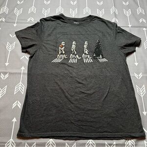 ❌SOLD❌Star Wars‎ Size L Mad Engine Stormtrooper Darth Vader Beatles Abbey Road